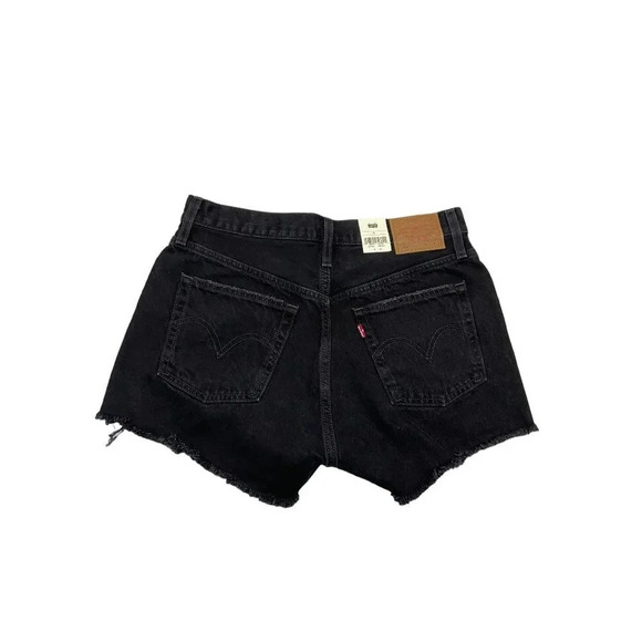 NWT Levi’s 501 Original Black Jean Short-sz 29 - Picture 4 of 11